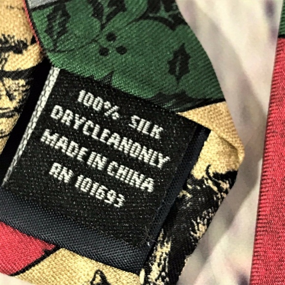 Eagle Neckwear Mens Neck Tie 100% Silk Made in USA - Picture 2 of 7